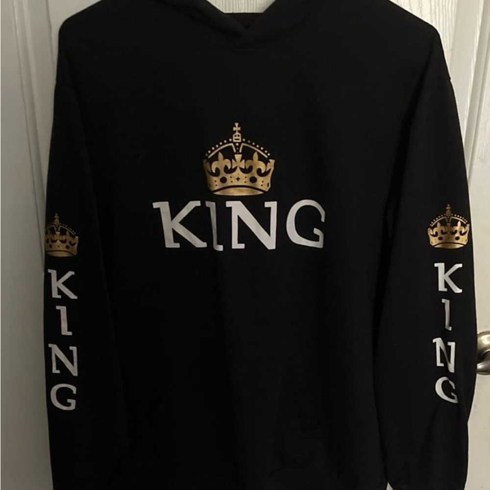 Black KING Hoodie